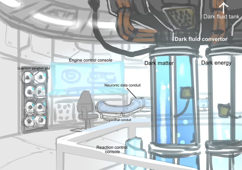 Engine Room Sketch