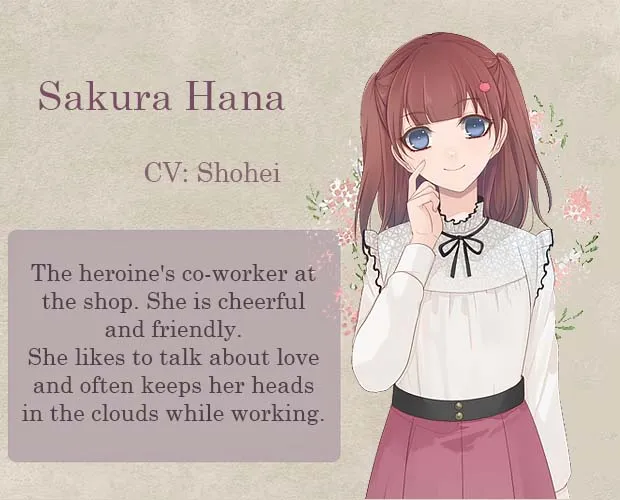 Melty Amethyst Character, Sakura Hana