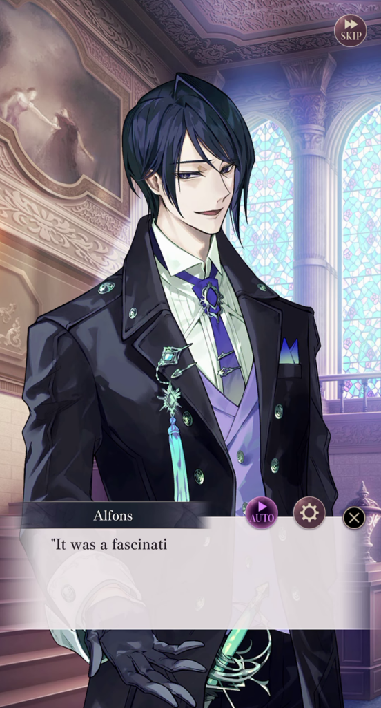 Ikemen Villains Alfons Fascinated