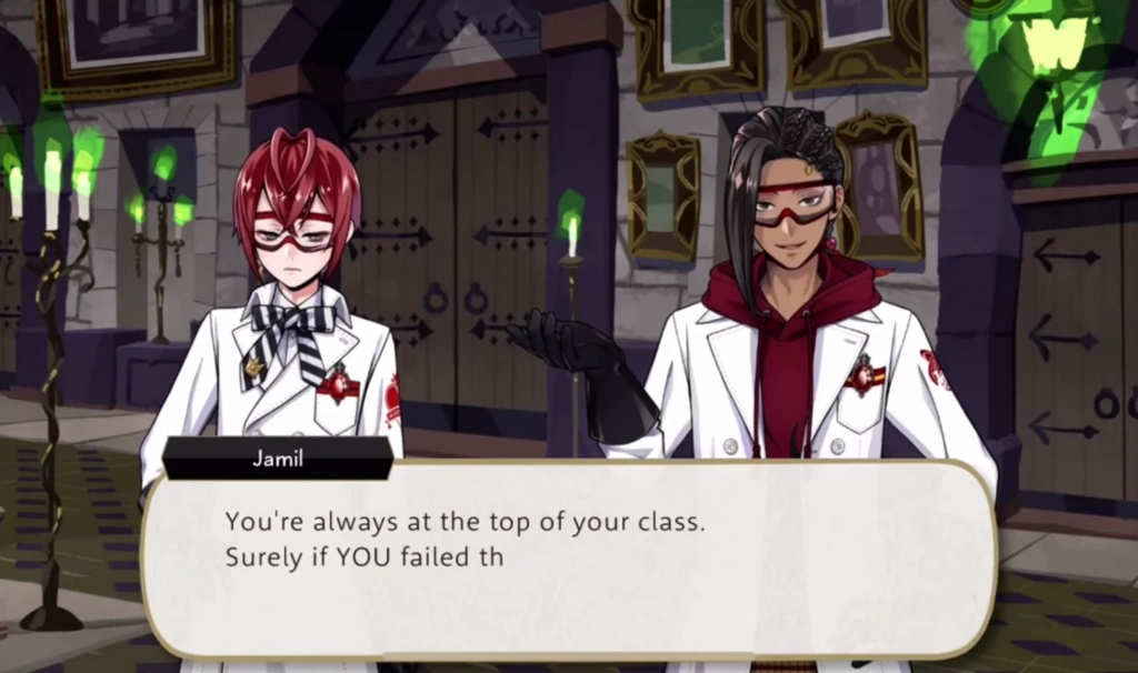 Riddle having an academic discussion