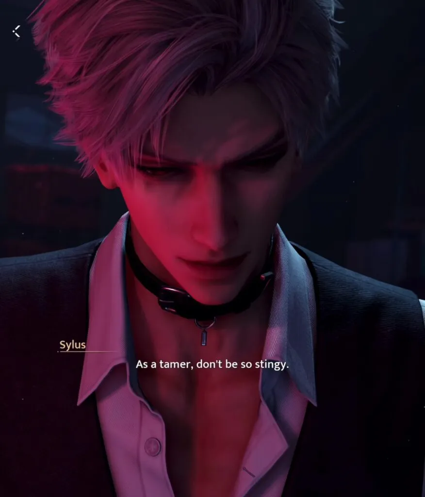 Sylus from Love and Deepspace in his No Defense Zone 5 Star Memory First Image