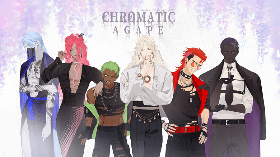 Inside Chromatic Agape: Love and Chaos