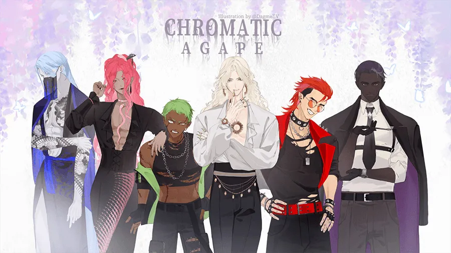 Inside Chromatic Agape: Love and Chaos