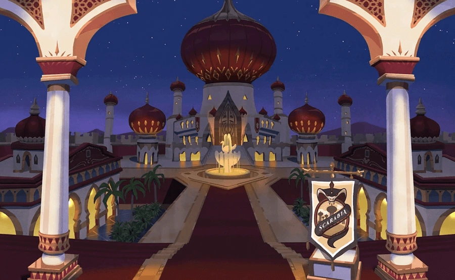 Twisted Wonderland Scarabia Dorms