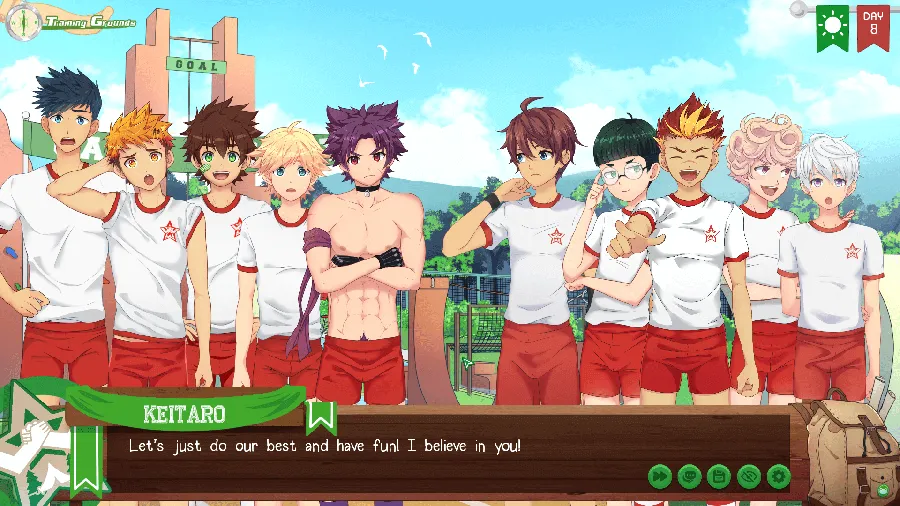 Boys' Love Games Camp Buddy