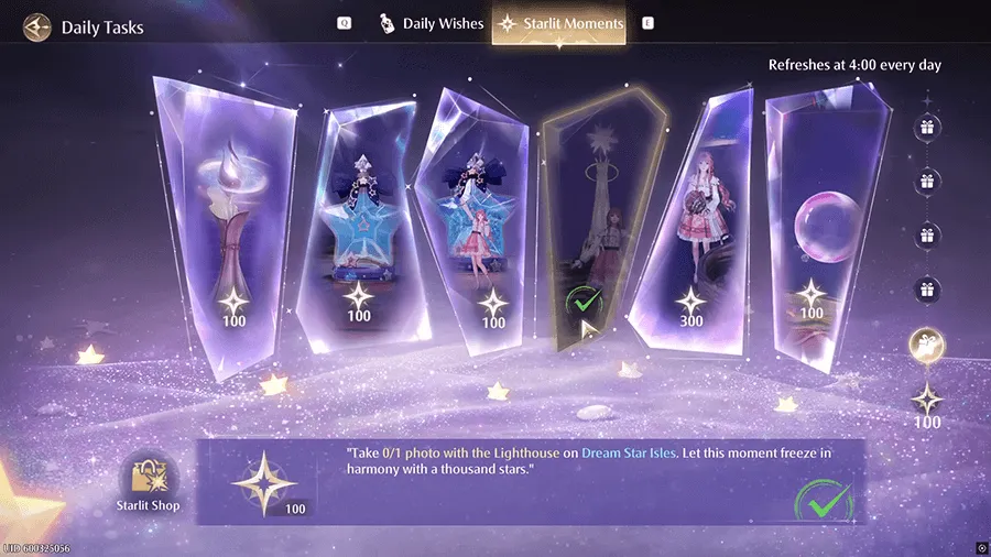 Starlit Crystals Pursuits Event 1