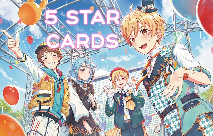 How to Get 4 star and 5 star Cards in Ensemble Stars!!