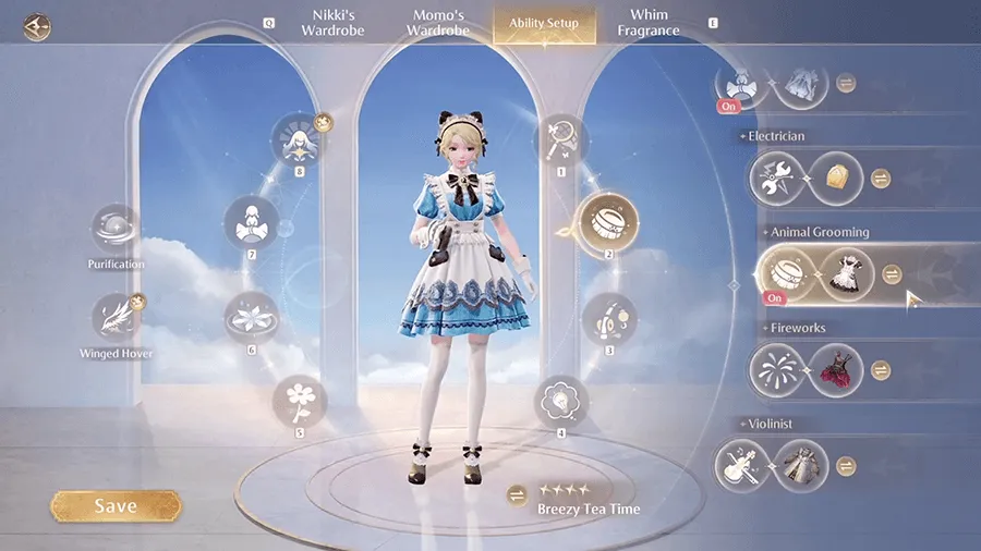 Infinity Nikki Ability Outfits Screenshot 1
