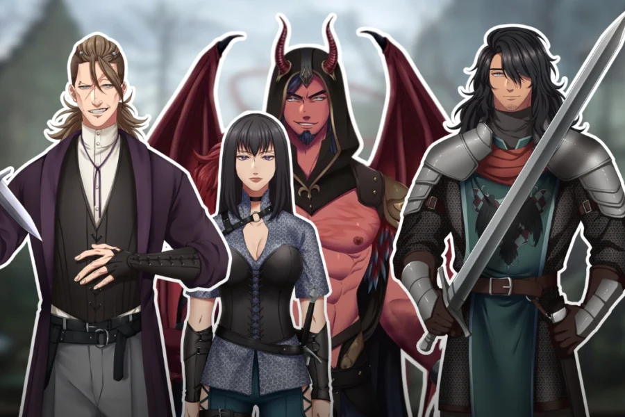 Demonheart: The Cursed Trial A Romance Visual Novel for Fans of Danganronpa