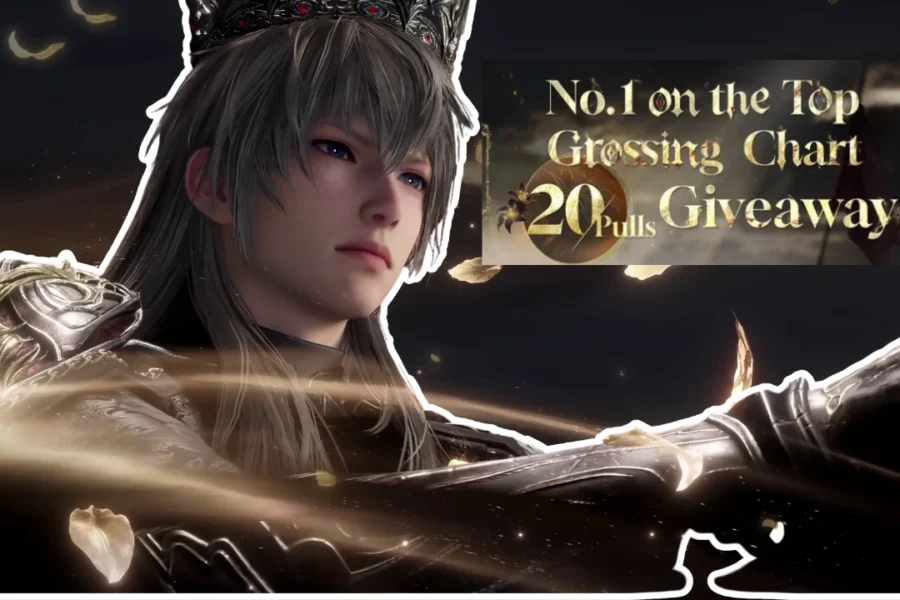 Love and Deepspace has reached No. 1 on the App Store Top Grossing – 20 FREE pulls for EVERYONE