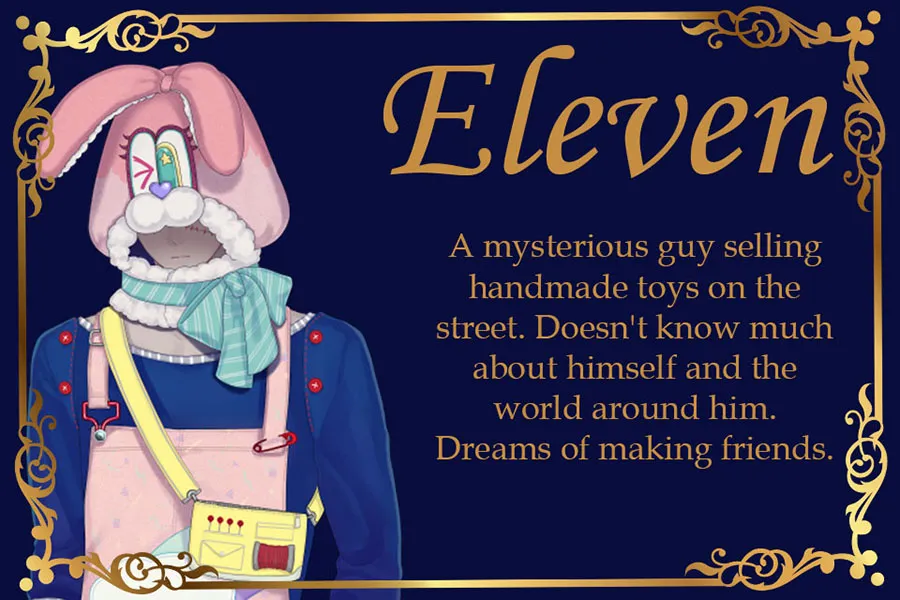 Spooky Monster Character Card 2