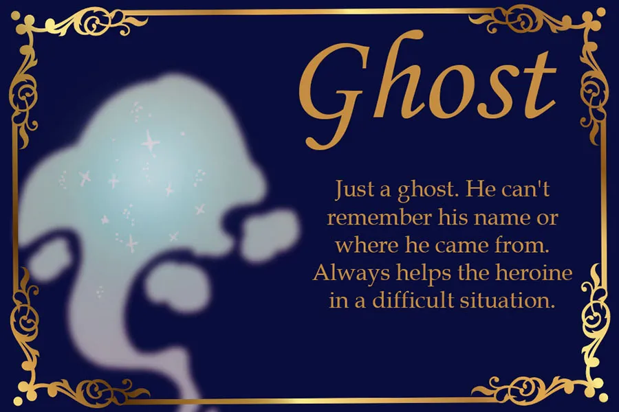 Spooky Monster Character Card 3