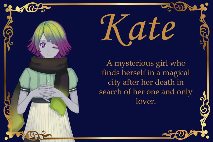 Spooky Monster Character Card 8