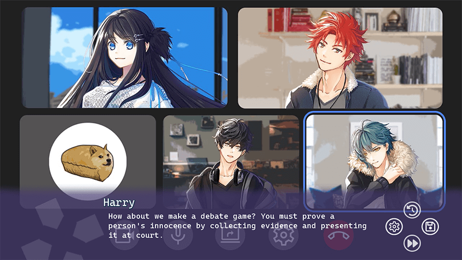 Talents, game dev-related scene