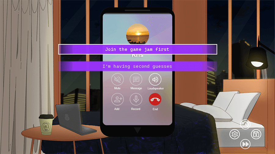 Talents, phone call and choices