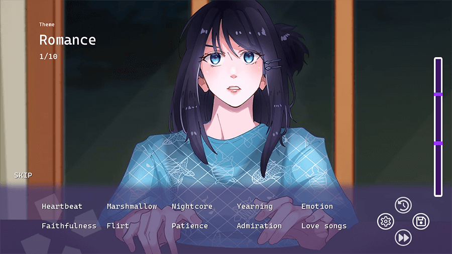 writing skill event mini game