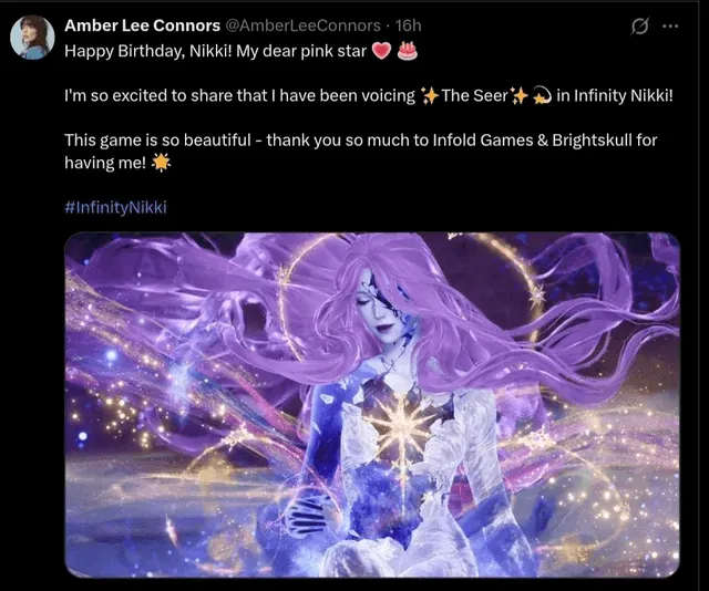 Infinity Nikki The Voice Actor Revelations Image 5